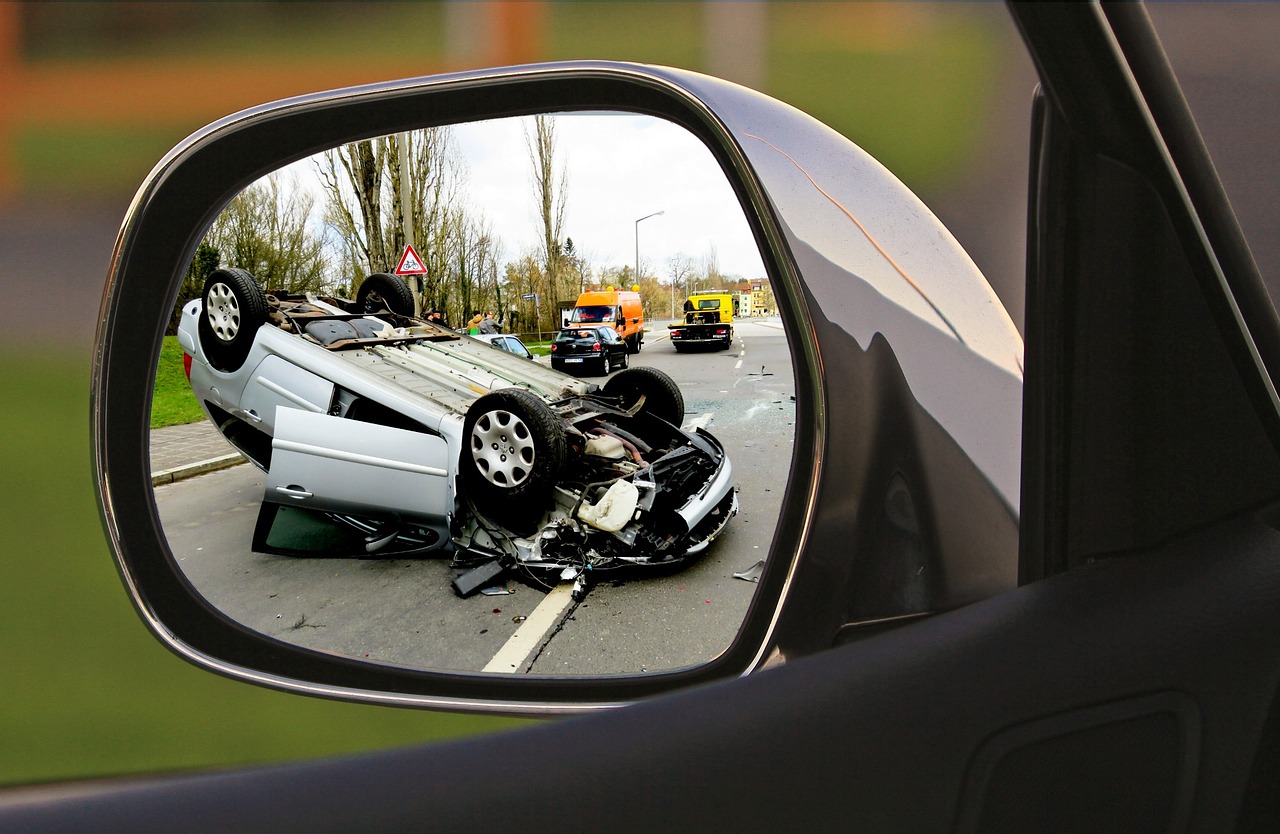 a street accident paragraph