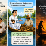 the scholar and the boatman completing story